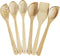 Healthy Wooden Spoons for Cooking, Set of 6, Safe Reliable Cooking Utensils, 100% Natural Nonstick Wood Spatula Spoon