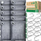 Activated Charcoal Odor Absorber, Large 10 Pack with Hooks, Bamboo Charcoal Air Purifying Bags for Home, Car, Closet