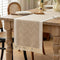 Table Runners 83 Inches,Waterproof Boho Table Runner with Tassel Fringe,Table Runner for