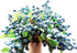 Mistari 10 Pack Artificial Flowers California Faux Blueberries - Artificial Stems for Decorating Blueberry Picks, Fruit