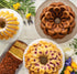 Nordic Ware Gold Lotus Bundt Pan, 5 Cup Capacity