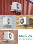 Mini Split Wall Mounting Bracket for 7000-12000 BTU Mini Split Air Conditioner with Leveler, Universal Ductless AC