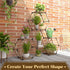 7 Tikea Plant Stand Indoor Outdoor Hexagonal Plant Stand for Multiple Plants Indoor Large Wooden Plant Shelf Tiered