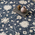 EVERGRACE 2x3 Area Rugs for Entryway, Boho Floral Faux Wool Indoor Outdoor Small Washable Rugs for Home Decor