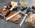 Cusine Pro 10 inch Bread Knife, Serrated Knife with Wave Razor-Sharp Blade and Comfortable Grip