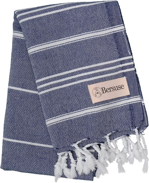 Bersuse Anatolia Bathroom Hand Towels - Premium Cotton Hand Towels for Face, Absorbent, Soft, Lightweight, Quick-Drying