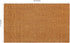 Woven Coir Doormat - 2 Pack Non-Slip Heavy Duty Welcome Mat, Easy Clean Durable Entryway Front Door High Traffic
