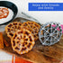 Bunuelos Mold with Handle (4.7 in Cast Aluminum) - Mexican Buñuelos de Viento Mold with Rosette Iron Set
