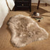 Ashler Faux Fur Rug, Beige Area Rugs, Fluffy Sheepskin Fur Rug, 2 x 3 Ft, Machine Washable Shag Rug