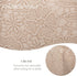 PU Leather Tissue Box Cover, Square Facial Paper Organizer Dispenser for Bathroom Vanity Countertop, Dresser, Office,