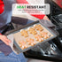Nutrichef Silicone Baking Mats, 2 Non-stick Food-Grade Mats for Full Baking Pans 24.4 x 16.5 IN, Oven-safe Up to 480°F