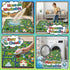 2.5x4 Kids Car Rug Play Mat Feet City Life Road Traffic Carpet for Bedroom Playroom Non Slip Backing Washable Floor Mat