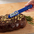Taylor 9877FDA Digital Food Thermometer, Compact Waterproof, 2.81 Inch Stem, FDA-Recommended Probe, Blue