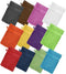 ZUPERIA Premium Bath Mitts - Pack of 12 (6 x 9 Inches)