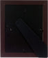 Kiera Grace Classic Langford Wooden Picture Frame, Dark Brown, 8" x 10"