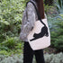 Miller & Max Canvas Tote Bag for Kids, 100% Cotton Cute Cat Print, Durable Design with Inner Pocket
