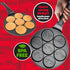Car & Truck Mini Pancake Pan, Make 7 Unique Flapjack Cars, Nonstick Griddle for Breakfast Fun & Easy Cleanup