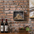 MyGift Wall Mounted Torched Wood Wine Cork Holder Decor, Beer Bottle Cap Holder, Decorative Shadow Box