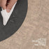 Set 6 Set 6) Myir JUN Round Placemats Dual Sided, Faux Leather Place Mats of Indoor Placemat for Dining Table Outdoor