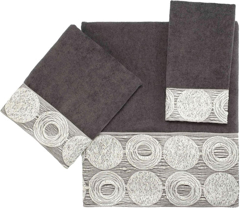 Avanti Linens Galaxy Fingertip Towel, Granite