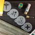 Medical Symbols Cookie Stencil Set C992 by Designer Stencils Beige/Semi-Transparent, 2.5 x 2.5