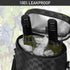 opux 2 Bottle Wine Tote Carrier, Insulated Leakproof Cooler Bag for Travel, Picnic, Black
