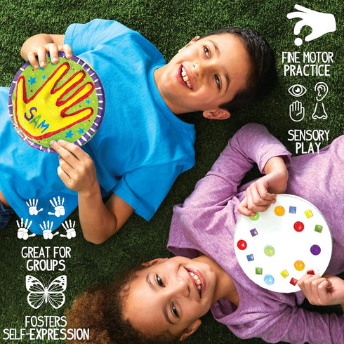4 Summer 5, 6, 7, 8, 9, Made By Me Mix & Mold Your Own & Make DIY Personalized Stepping Stones, Great Spring & Weekend