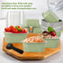 BAKINGPAK 30PCS Cupcake Liners With Lids, 10oz Square Mini Aluminum Pans, Disposable Ramekins for Children Party
