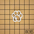 Bakerlogy Cute Paw Cookie Cutter, Small, 1 Piece