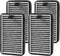 KEEPOW DSTx Filter for Clarifion Mini Air Purifier, 2 in 1 HEPA and Activated Carbon Filters, 4 Pack