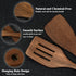 Wooden Spatula for Cooking 12 Inches, Wood Spatula Slotted and Angled Solid Turner Cooking Utensils for Nonstick Cookware, Kitchen Spatula for Fish, Eggs, Pancakes, 2 Pack by Thimmamma