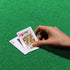CAIT CHAPMAN HOME COLLECTION Felt Game Table Cover, 40" Wide Fabric for 34"-36" Square Table