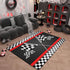 Boys Race Car Play Mat,Kids Play Rugs,Kid Playroom Carpet with Rubber Backing,Kids