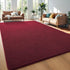 Burgundy Red Area Rugs for Bedroom Living Room, 4x6 Feet Indoor Memory Foam Rug, Modern Washable Shag Carpets