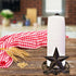 Country Countertop Countertop BestGiftEver Metal Star Rustic Paper Towel Holder - Freestanding Kitchen Decor