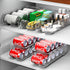 Simple Houseware 2-Pack Clear Front-Loading Beverage Soda Can Organizer Dispenser