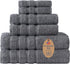 Classic Turkish Towels CTT - Luxury 6 Piece Towel Set, 100% USA