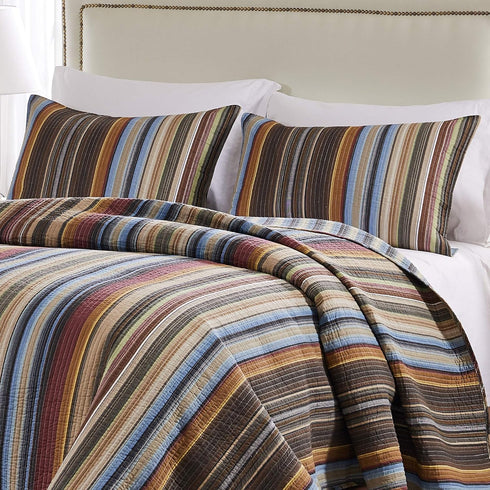 Greenland Home Durango Pillow Sham, Standard Size, Stampede