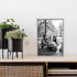 4x6 Siena Slim Crackled Silver Picture Frame, Tarnish Resistant Finish, Perfect Photo Frame for any End Table