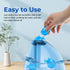 Funmit 6 Pack Universal Humidifier Cleaner Fish, Compatible with Most Humidifiers and Fish Tanks, Blue