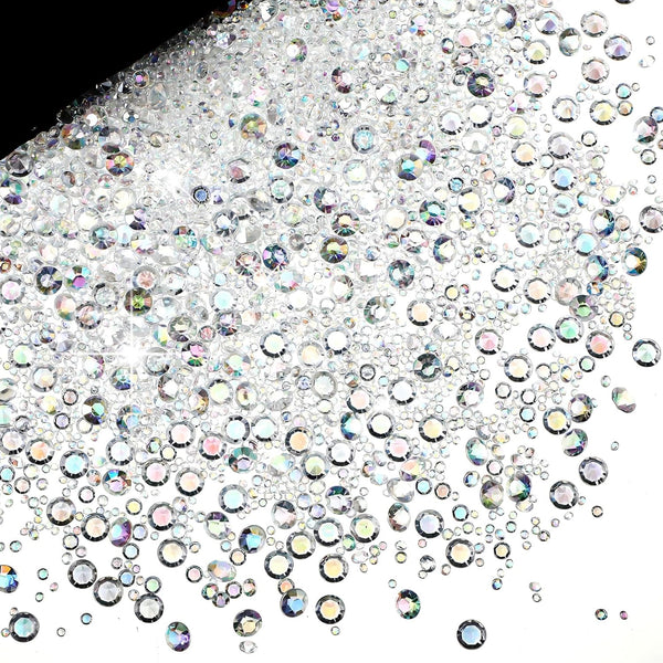 Hicarer 7000 Pieces Diamond Decorations, Bling Bling Acrylic Gem Table Scatter Crystals for Wedding Birthday Party