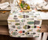 DII Urban Cactus Kitchen Collection, 14x72 Table Runner