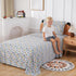 Set, 4-Piece 15 Inches Sets Softan Kids Bed Sheet Full Size Sheets, Microfiber Fitted Sheet with Deep Pocket and Corner