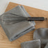 Set 6, Now Designs Ripple Kitchen Towel, of London Grey