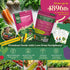 50 Pack 34,455+ Packets Seedphony Gourmet Garden Vegetable Seeds Variety - Non-GMO Heirloom Vegetables Seeds