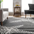 nuLOOM 2x3 Grey Coastal Minnie Starfish Accent Rug