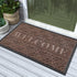 Yimobra Welcome Door Mat, Heavy Duty Non-Slip Front Door Mat for Home Entrance, 29.5 x 17 Inch, Coffee