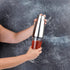 HIC Bar Boston Cocktail Shaker Set with Mixer Glass and 7 Printed Recipes, 18/8 Stainless Steel