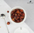 Radicaln Marble Salt Cellar, 4" Inch Handmade Sugar Bowl with Lid and Spoon, Spice Jar for Kitchen Storage