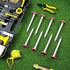 8 6.7 Inch Silkfly Pcs Survey Stakes Property Line Markers Low Profile Heavy Duty Hi-vis Stakes Building Line Marker